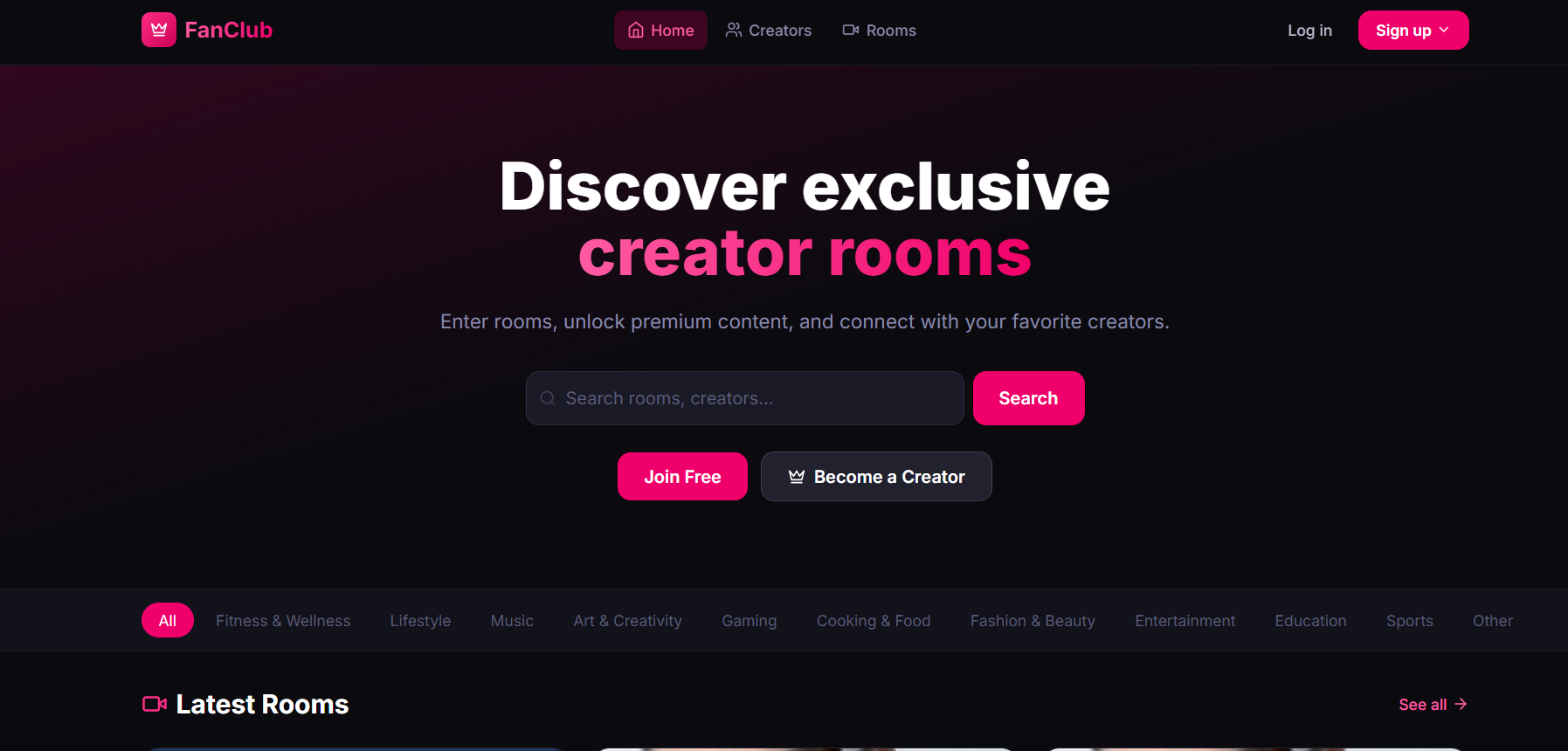 Fanclub — Creator Platform